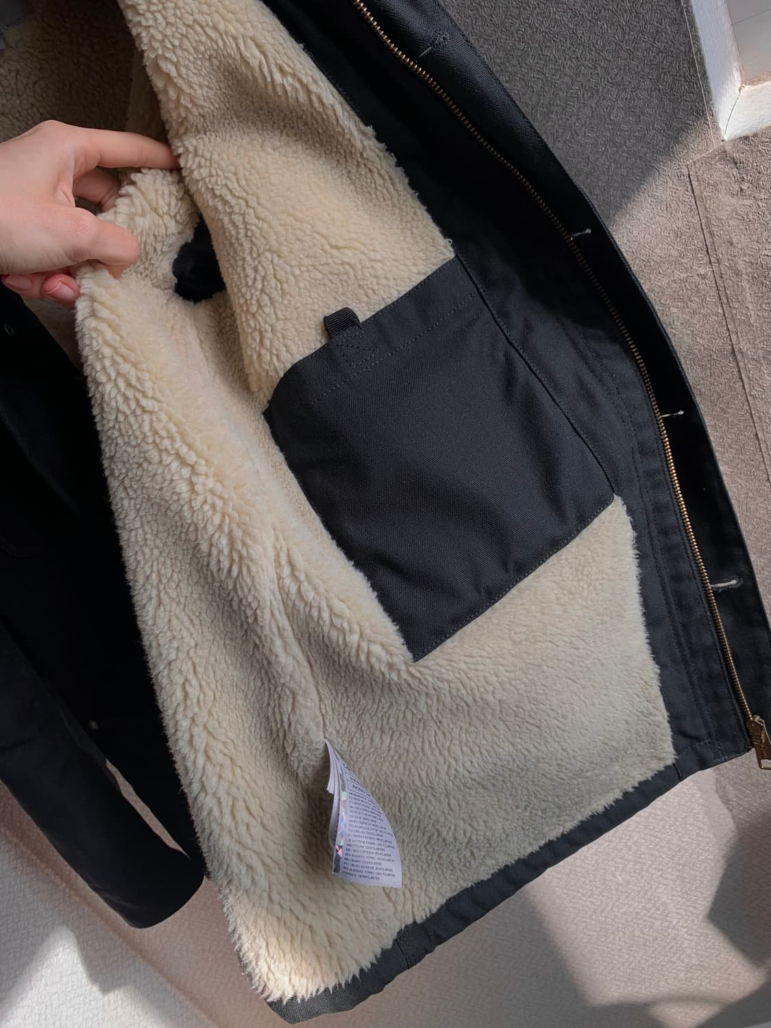 칼하트 WIP 피닉스 양털 자켓 [ CARHARTT PHOENIX COA 상품이미지9