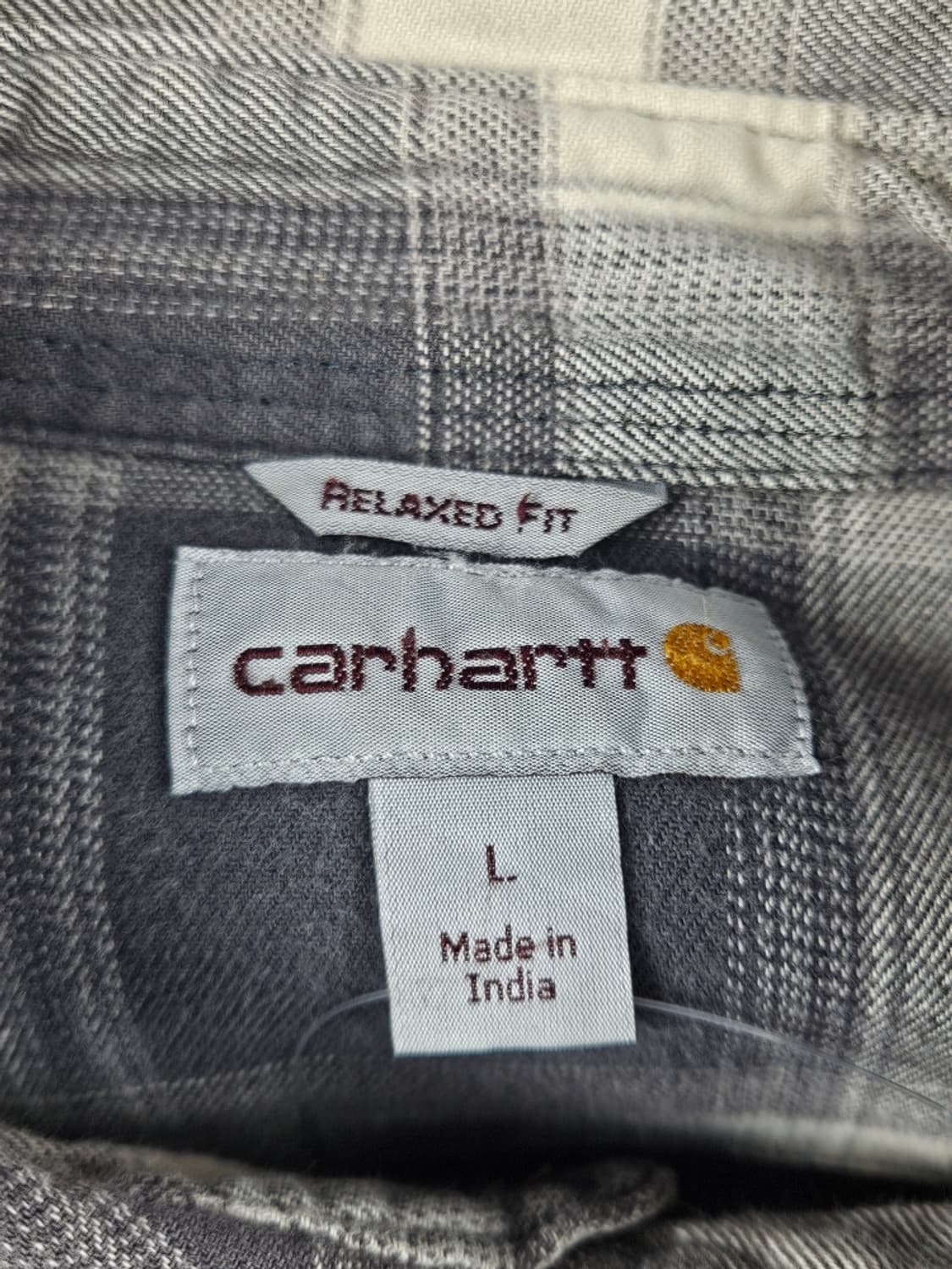 칼하트 헤비 플리스 체크 셔츠 워크 자켓 ( L ) / 10722 상품이미지8