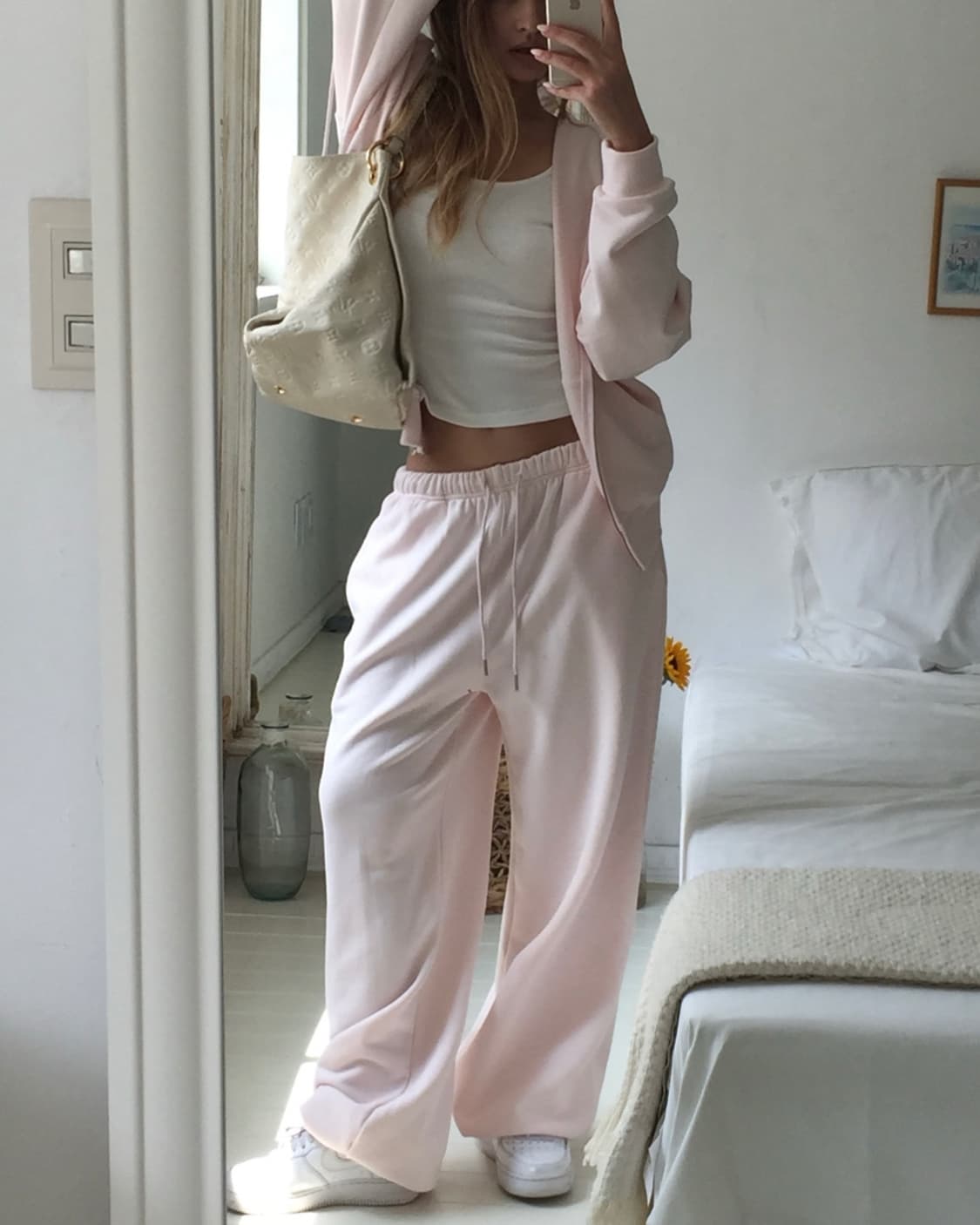 핀터레스트 무드 sweat pants  (baby pink) 상품이미지6