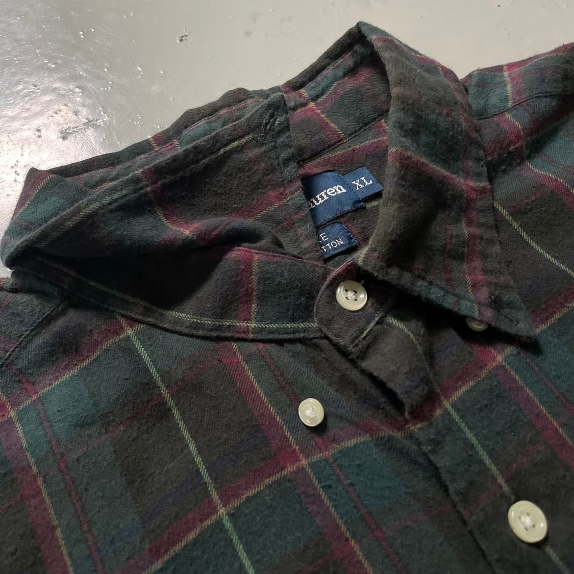1990’s Polo Check Shirt 상품이미지3