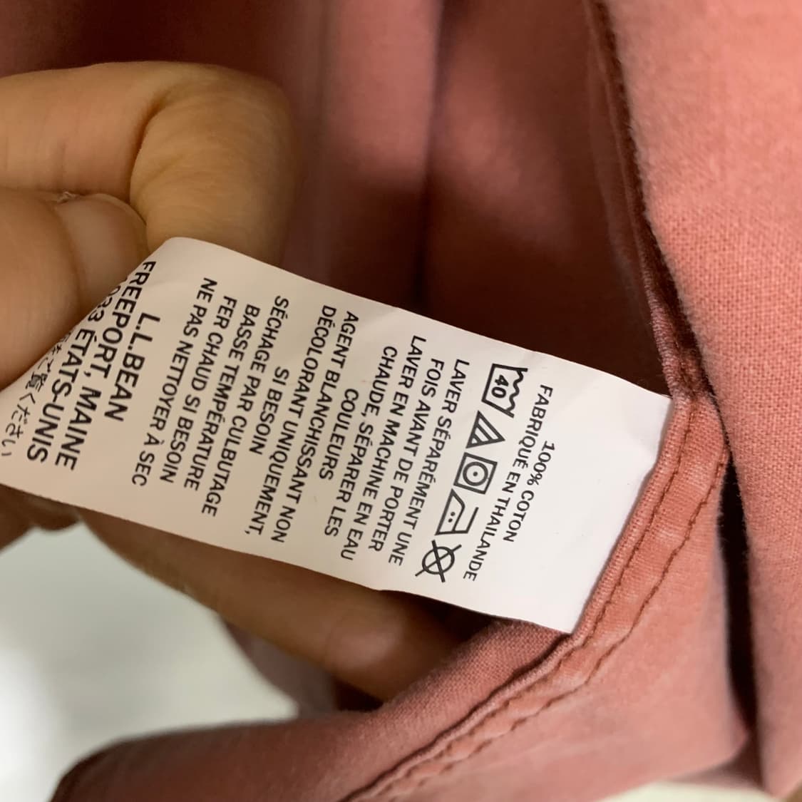 엘엘빈 인디핑크 빈티지 핑크 오버핏 셔츠 XL 상품이미지6