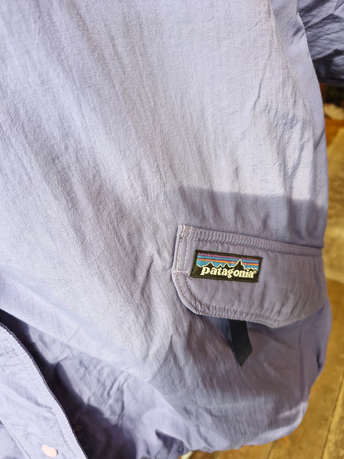 Z-341 파타고니아 쉘드 신칠라  캐플린 범보 웜업 자켓 상품이미지4