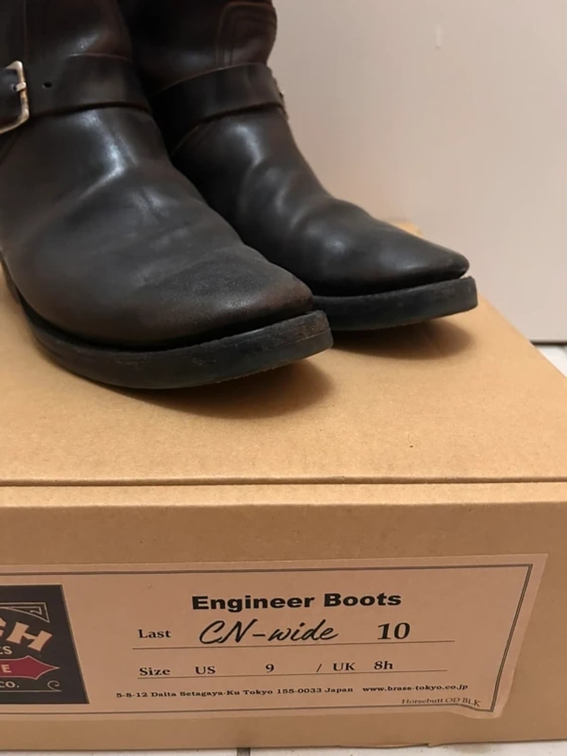 클린치 Clinch Brass Tokyo 엔지니어 부츠 10사이즈 상품이미지3