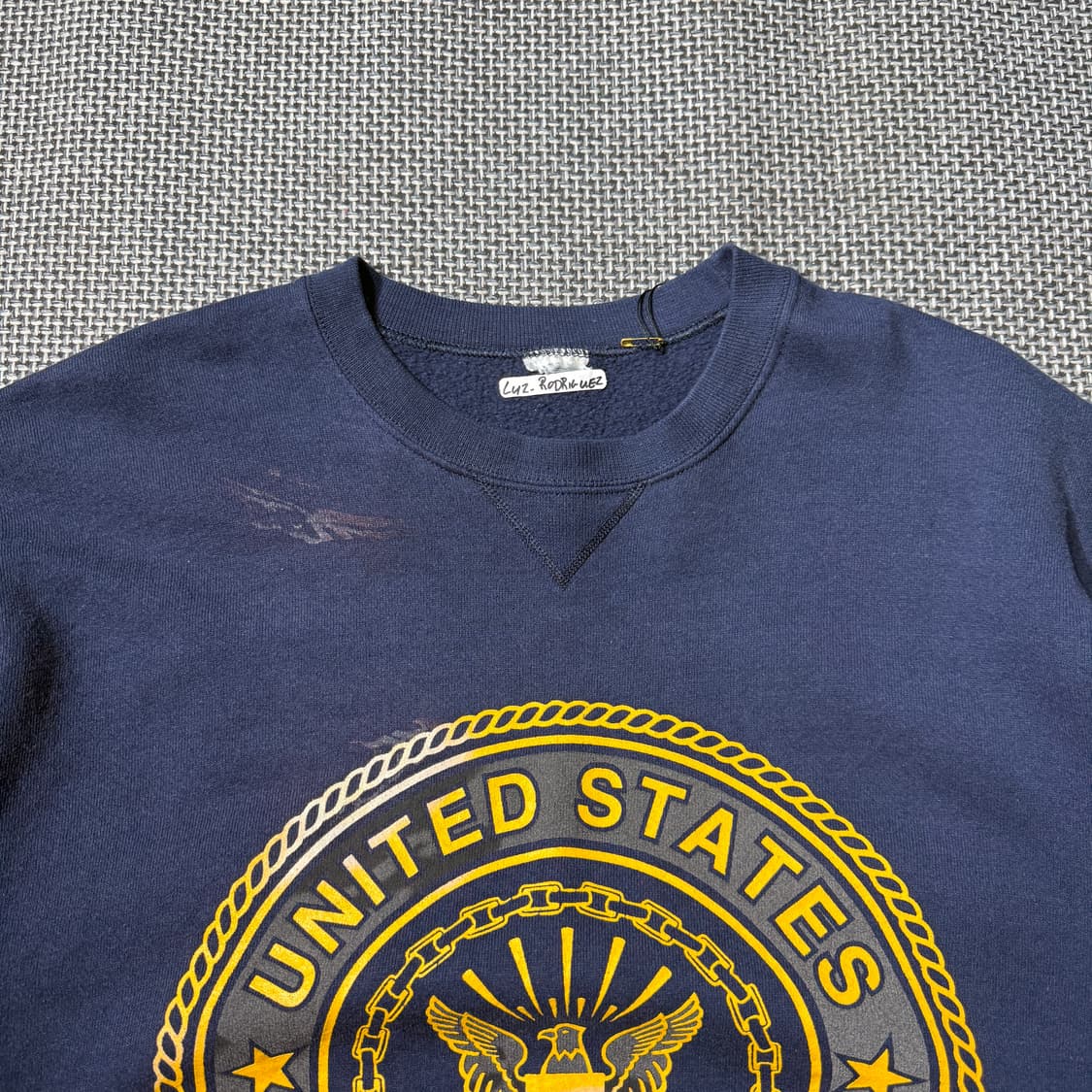 Usa 해군 밀리터리 맨투맨 (old-8432) 상품이미지2