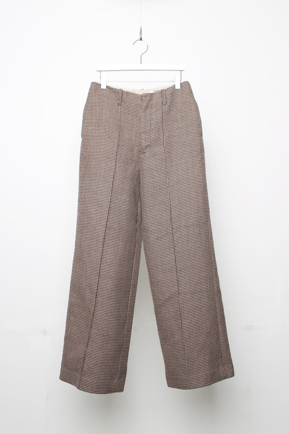 AURALEE Double Face Check Pants 상품이미지2