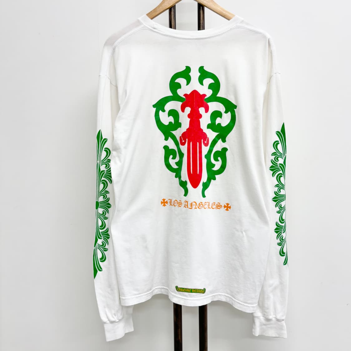 [XL]크롬하츠 대거 로고 롱 슬리브 상품이미지1