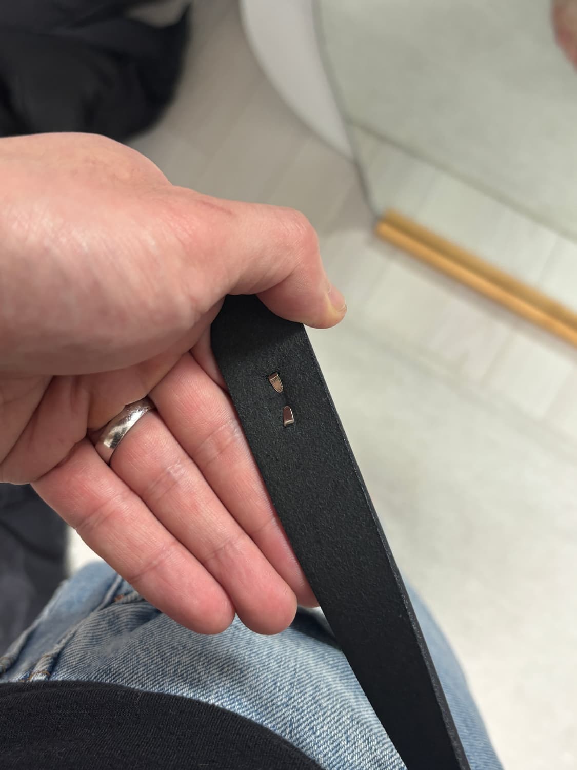 꼼데가르송 옴므 플러스 잼스톤 벨트 (새상품) 사이즈 m 상품이미지3