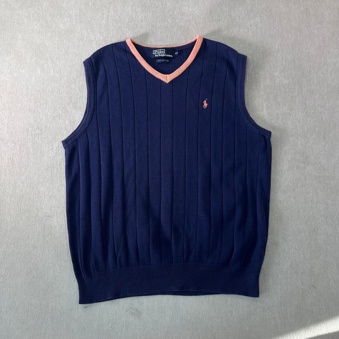 95 폴로랄프로렌 스트라이프 니트 조끼 상품이미지1