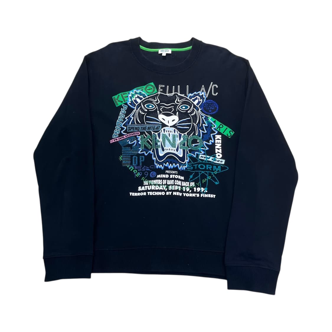 100 겐조 타이거 빅로고 맨투맨 상품이미지1