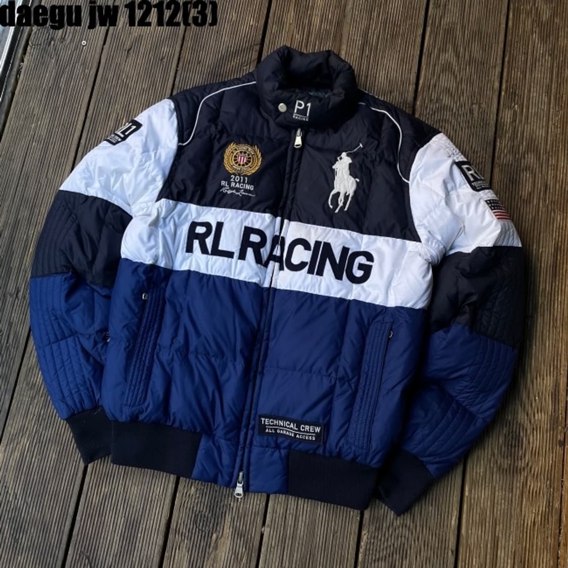 폴로 레이싱 패딩 상품이미지1