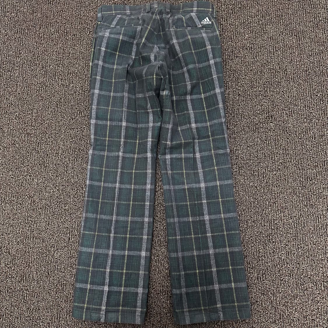 아디다스 타탄 체크 바지 32인치 상품이미지5
