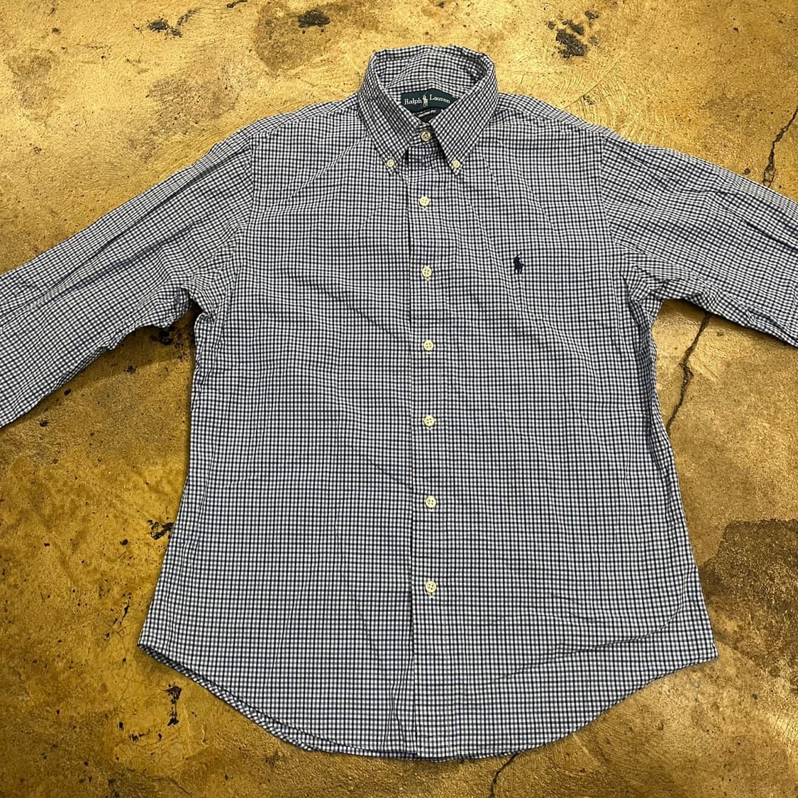 [정품/L] 폴로 랄프로렌 깅엄체크 긴팔 셔츠 b8 상품이미지3