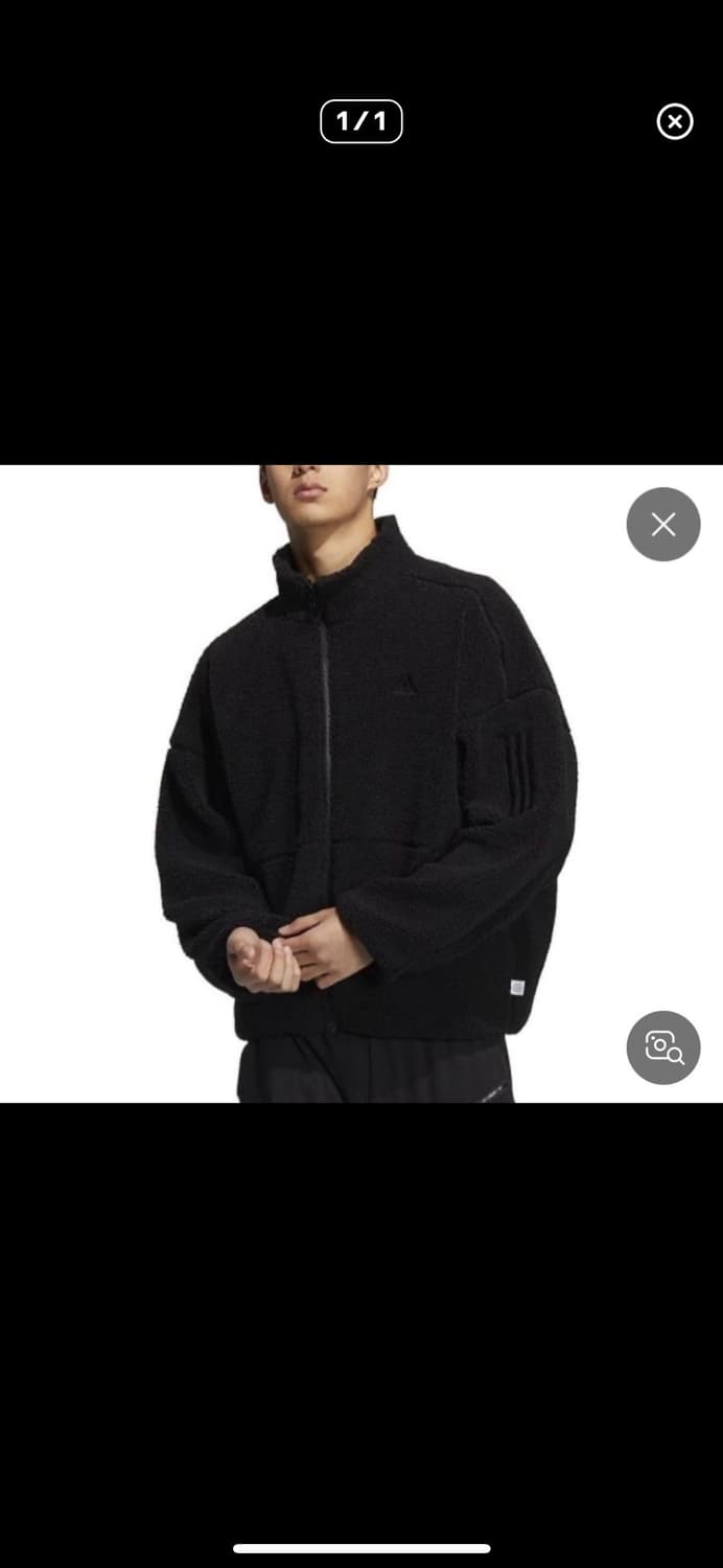 아디다스 뽀글이 플리스 자켓 A/XL 상품이미지1