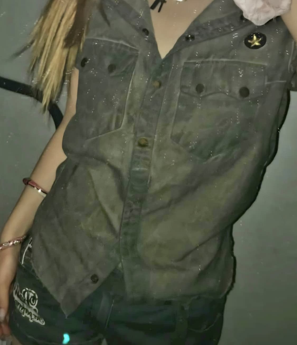 Zadig & Voltaire 빈티지 밀리터리 스타일 조끼  상품이미지1