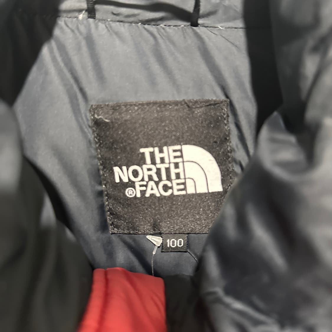노스페이스 눕시 레드 패딩 상품이미지6