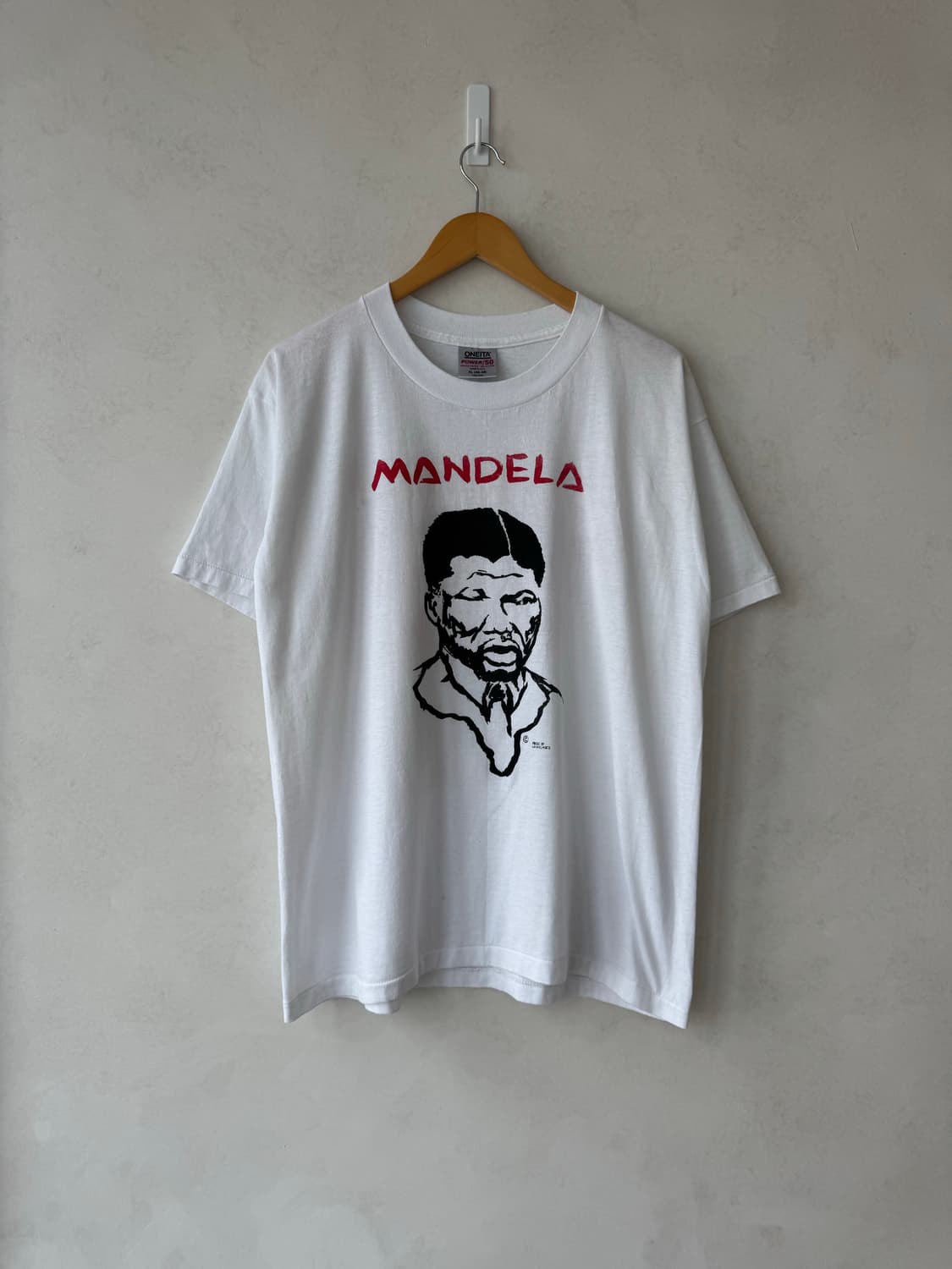 90s Nelson Mandela 티셔츠 상품이미지1