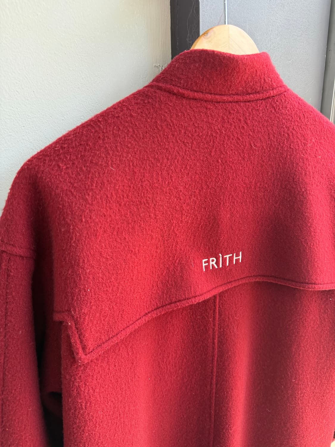 . 스튜디오톰보이 캐시미어 블렌딩 오버 코트 상품이미지7