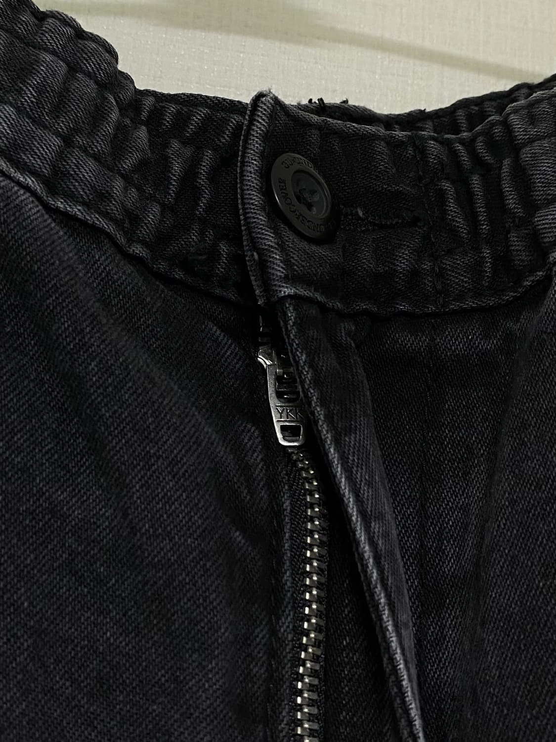UNDERCOVER X GU 데님 컨버터블 와이드 카고 팬츠 상품이미지2