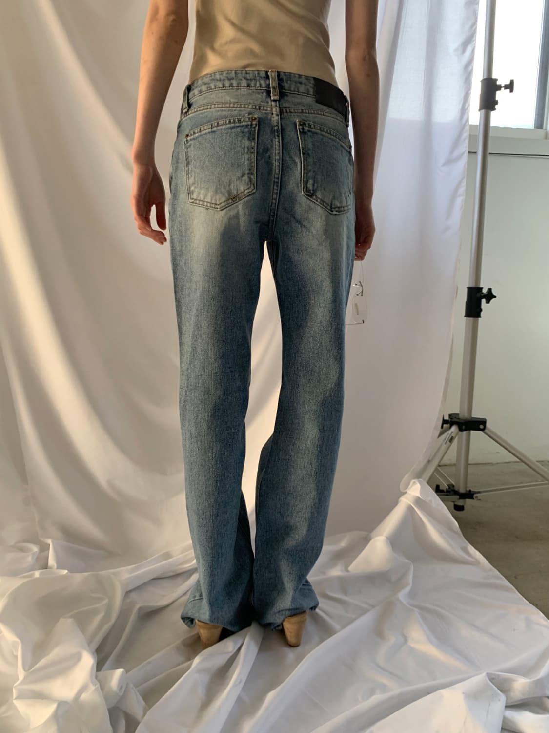 빈티지로우데님 미착용 새제품 상품이미지2