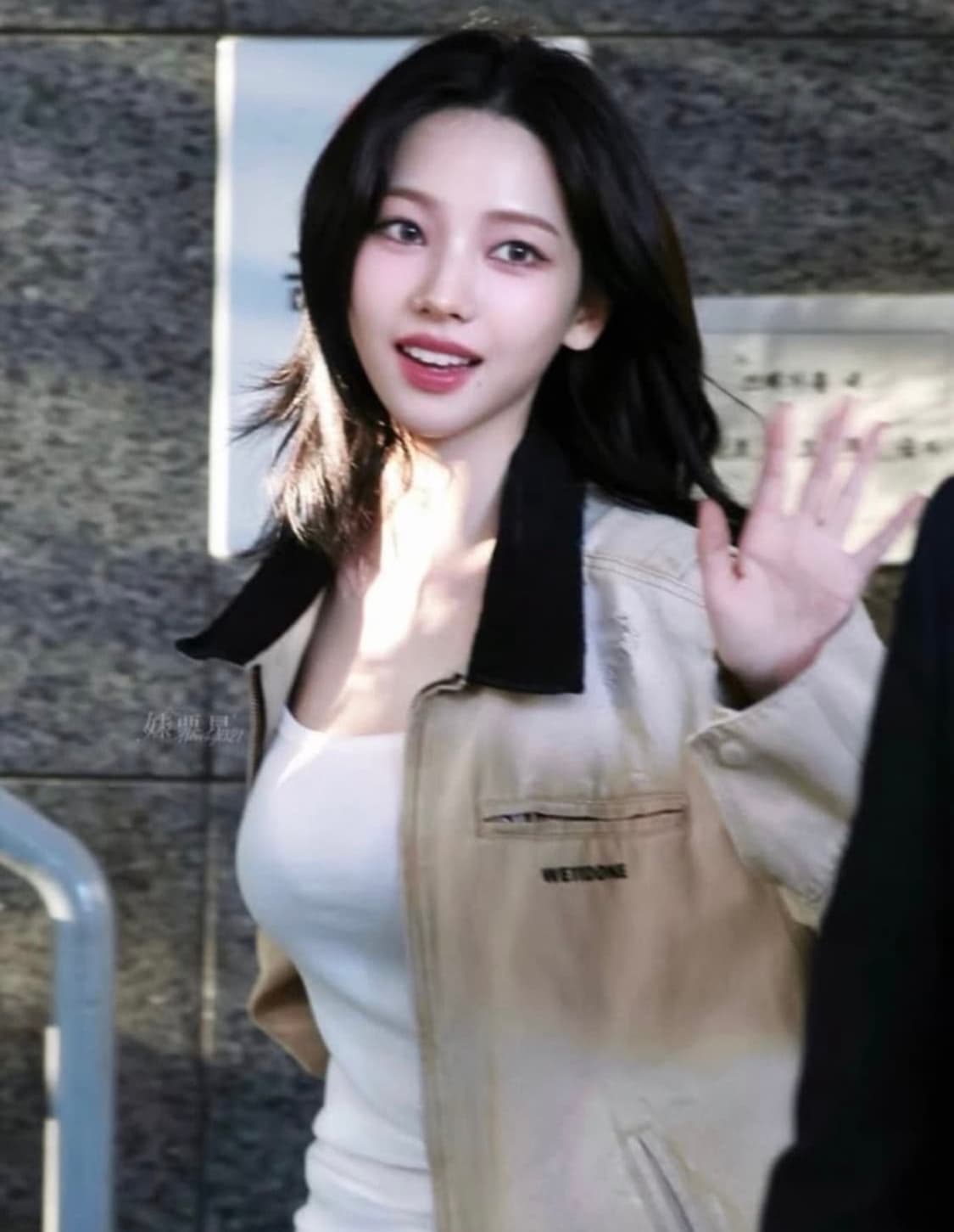 [M] WE11DONE 옥스포드 워크자켓 베이지 상품이미지4