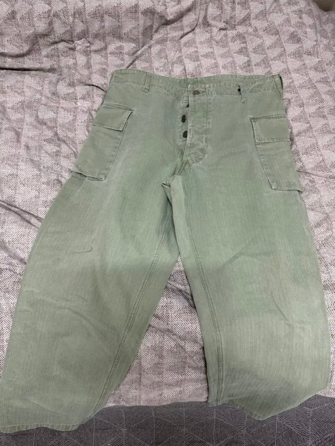 WW2 U.S Army M-1943 HBT Pants (36x33) 상품이미지1