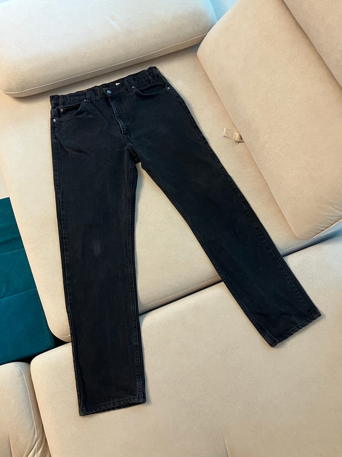 90s Levi’s black 505 orange tab (USA) 상품이미지1