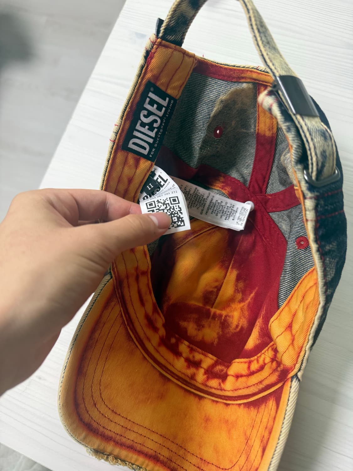 디젤 세이몬 볼캡 2사이즈 상품이미지2