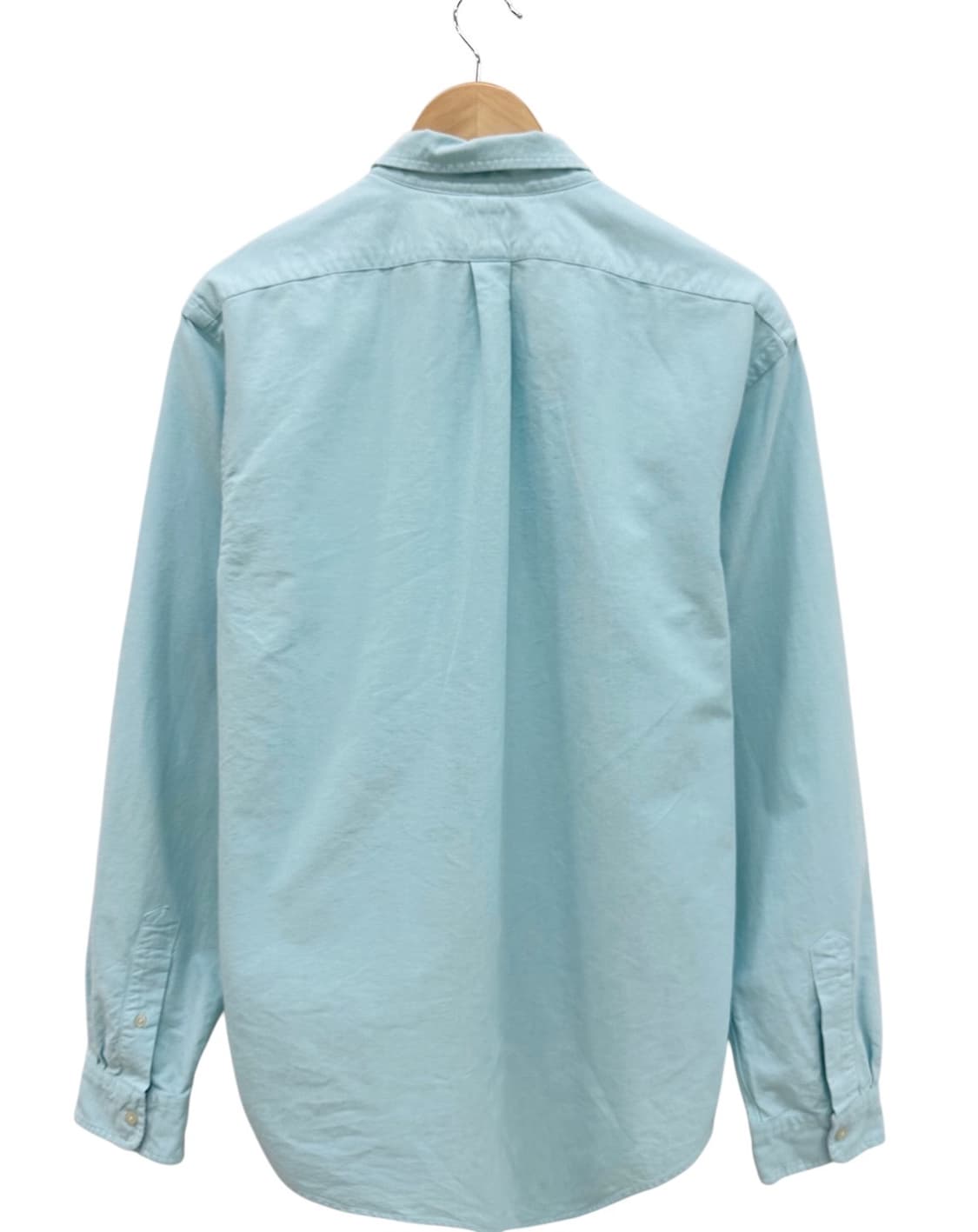 폴로 슬림핏 셔츠 블루그린 (XL) 상품이미지7