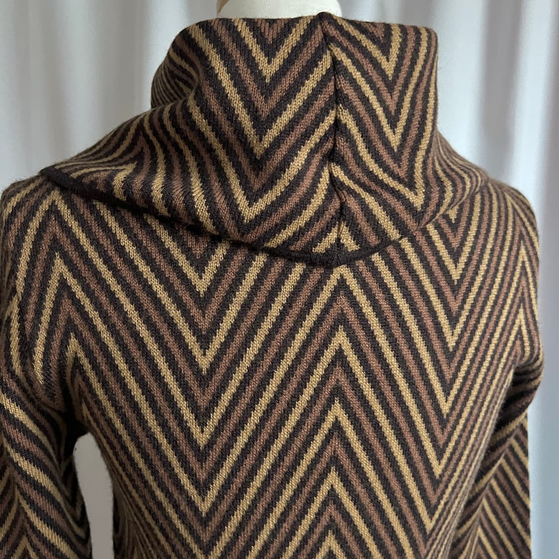 pattern turtle neck knit 상품이미지4