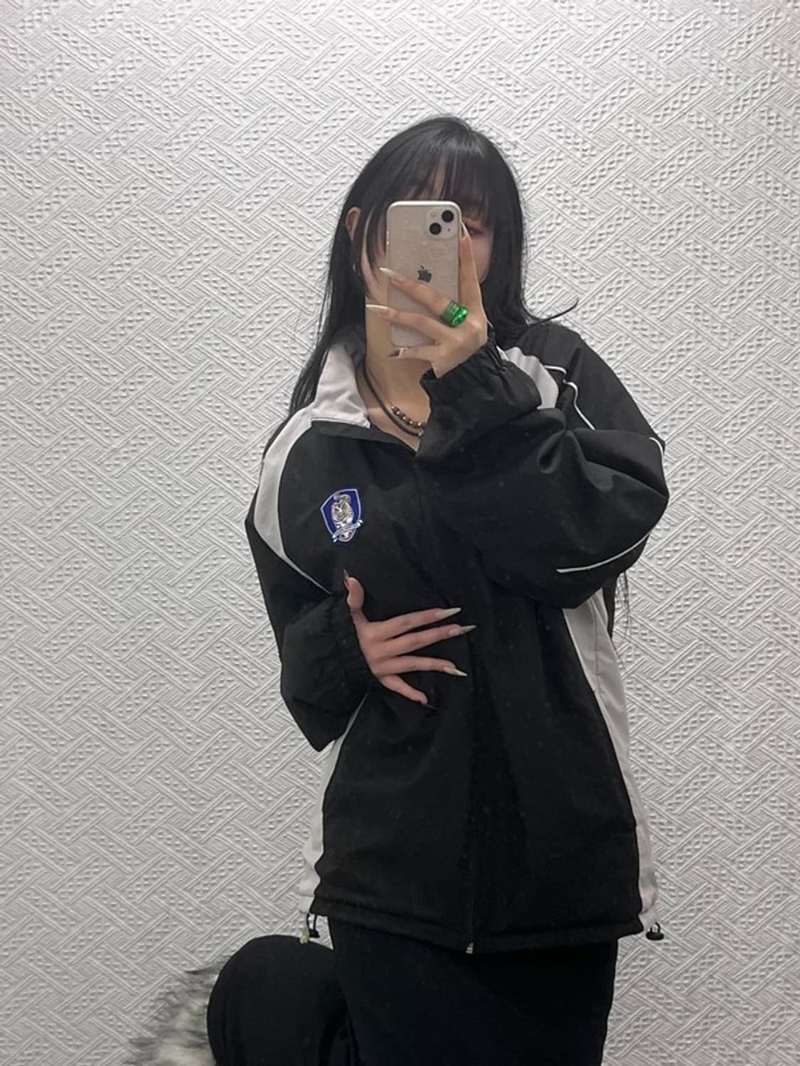 나이키 올드스쿨 2002 대한민국 국대 바람막이 자켓 XL C08450 상품이미지1