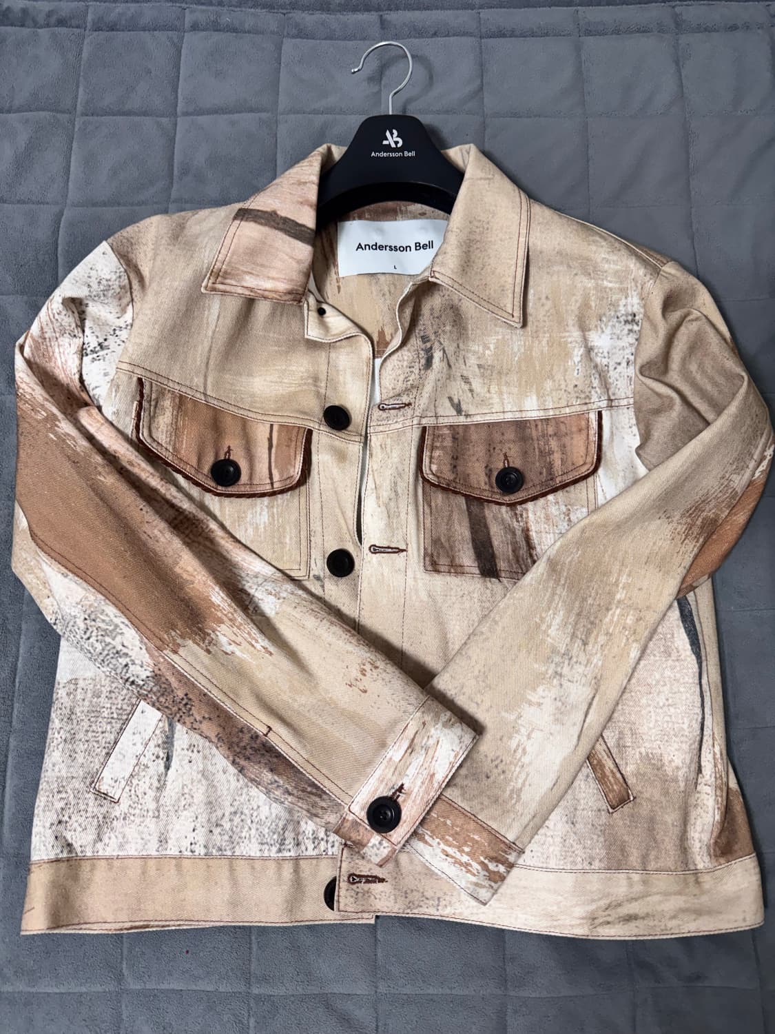 앤더슨벨 토우니 데님 트러커 자켓 (L) 상품이미지2