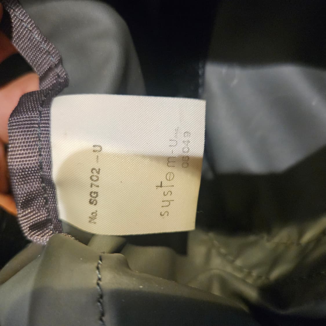 System-u Bartack 밀리터리 백 상품이미지8