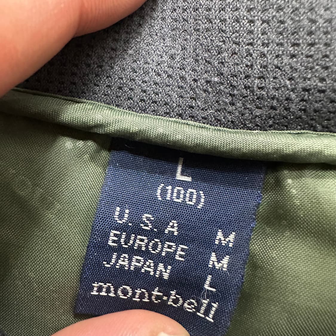 몽벨 퀼팅 패딩자켓 상품이미지6