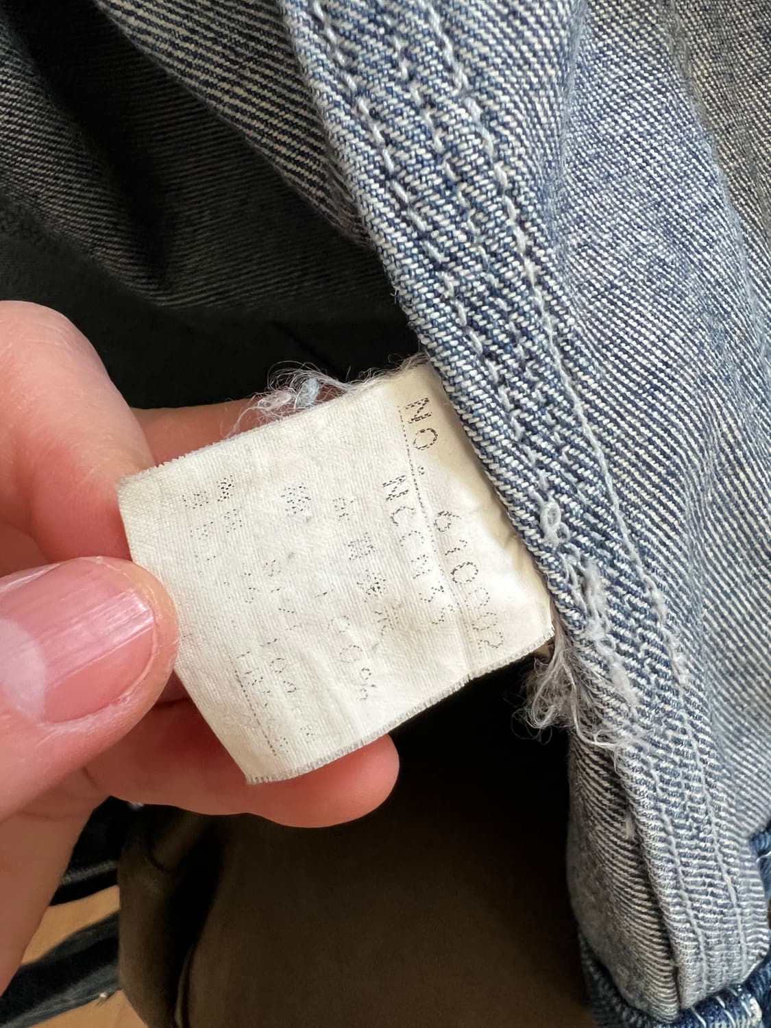 90s DOG HOUSE 데님 워크 자켓 상품이미지6