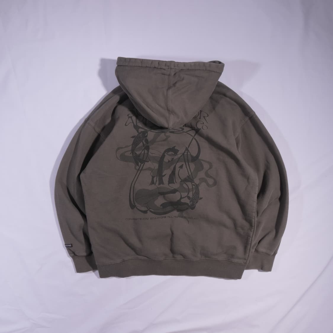 스컬프터 프린팅 후드티 B47 상품이미지5