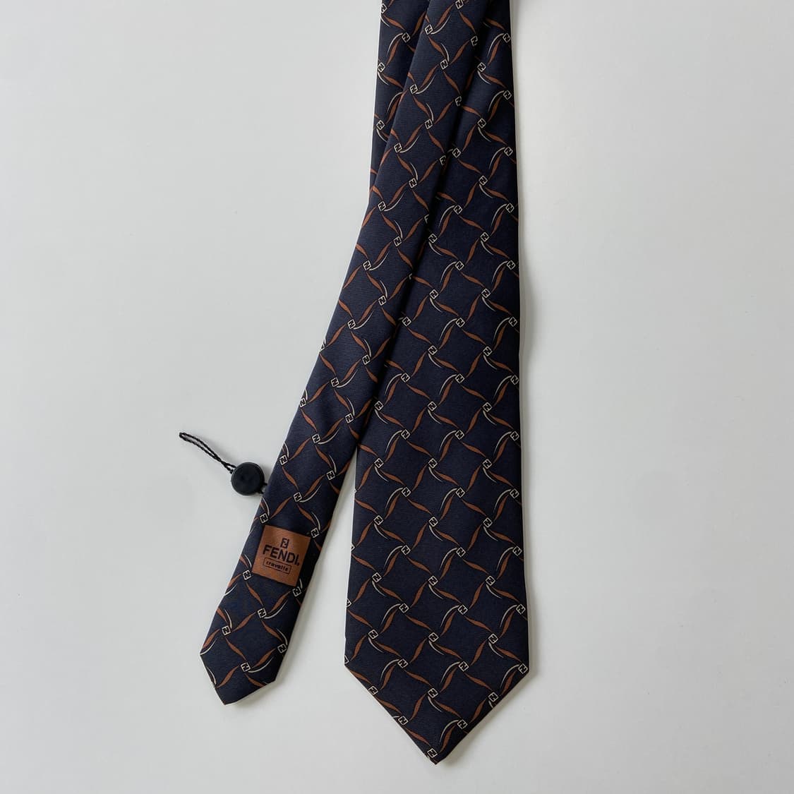 펜디 (FENDI) FF 모노그램 정품 명품 넥타이 상품이미지2