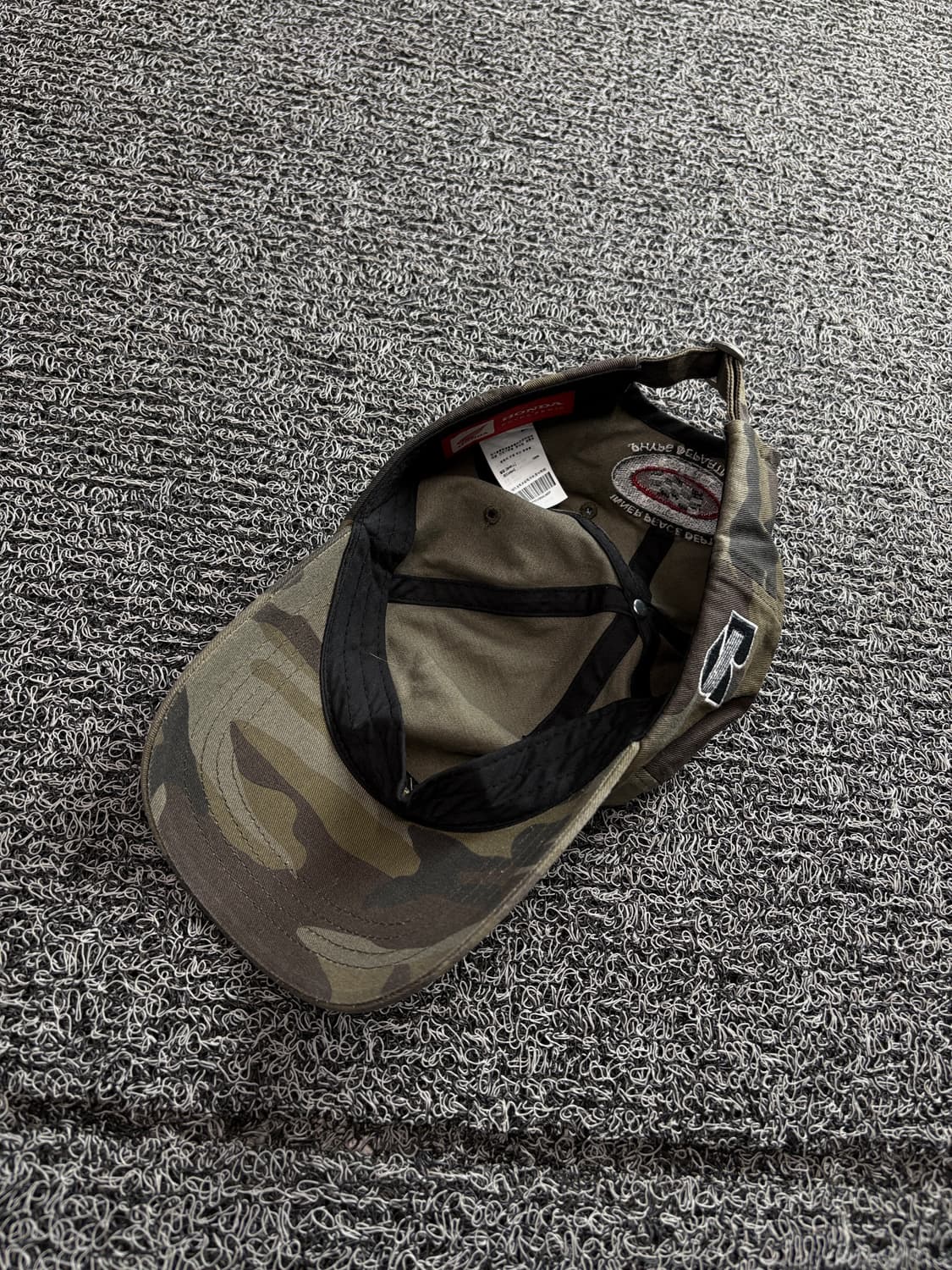 혼다 슈퍼커브 카모플라쥬 빅로고 볼캡 4094 상품이미지6