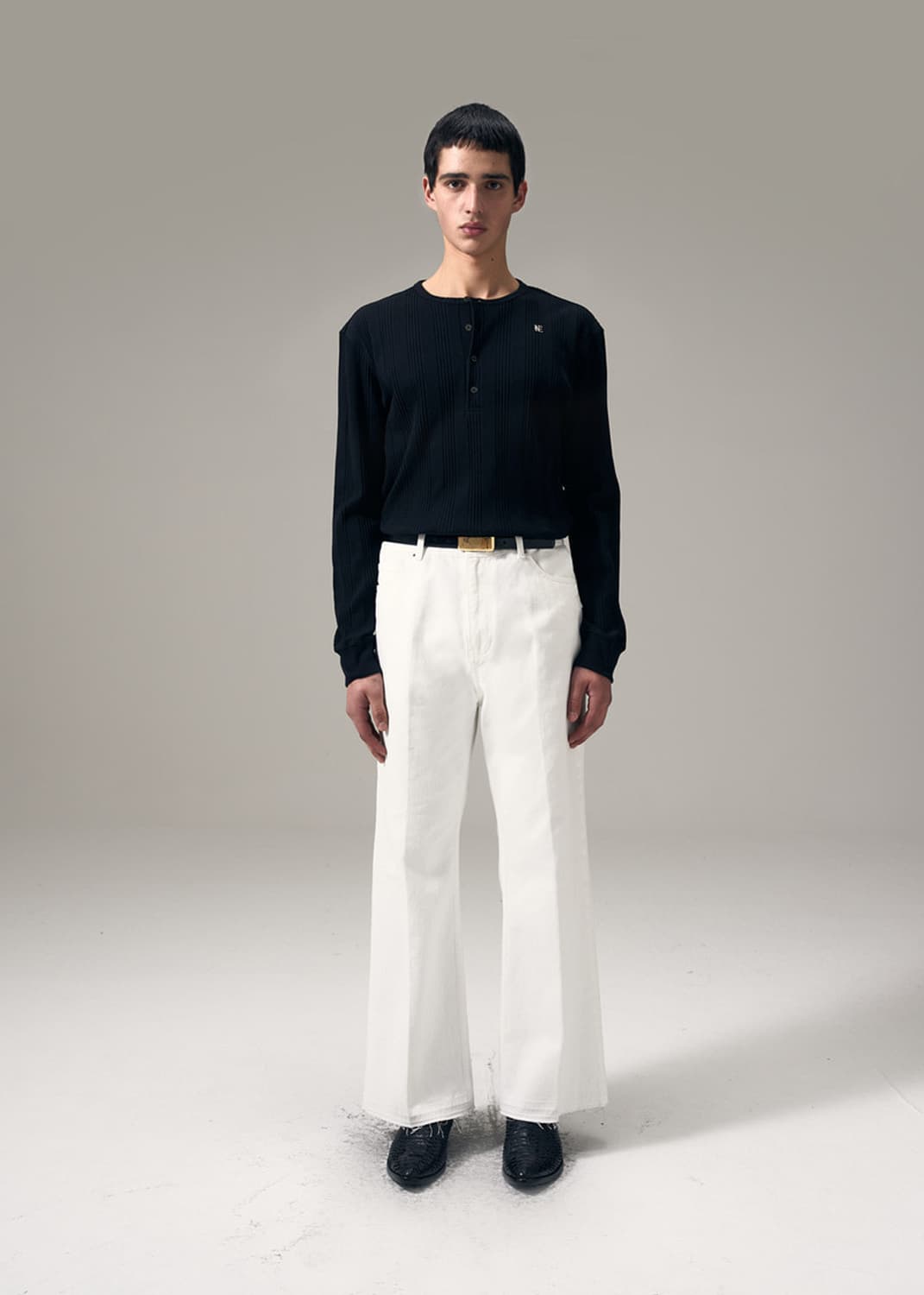 노이스 / WASHED FLARED JEANS 상품이미지3