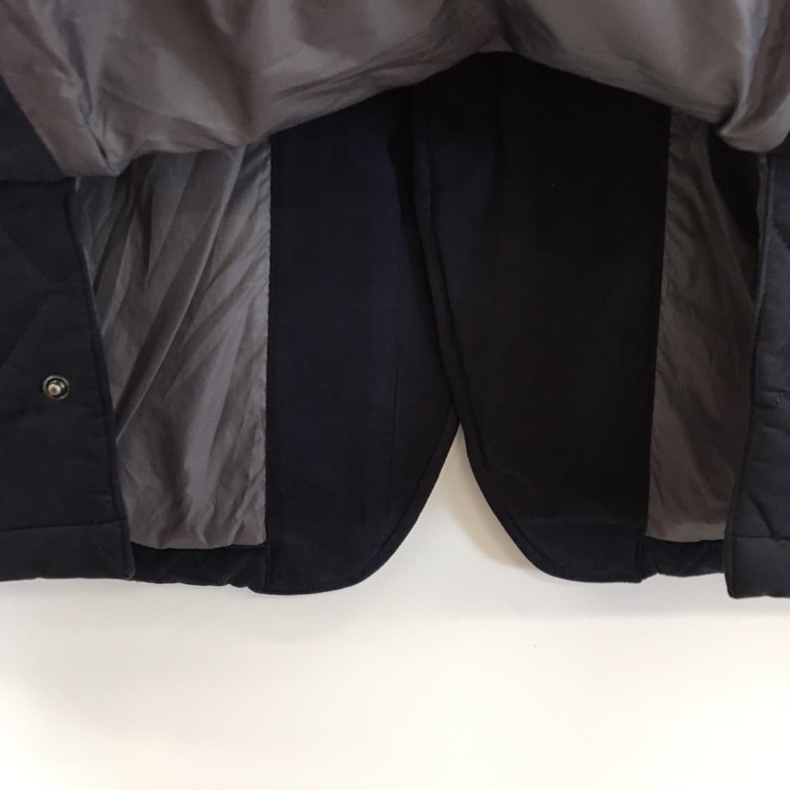 닥스 스웨이드 퀄팅점퍼 90 사이즈  상품이미지6