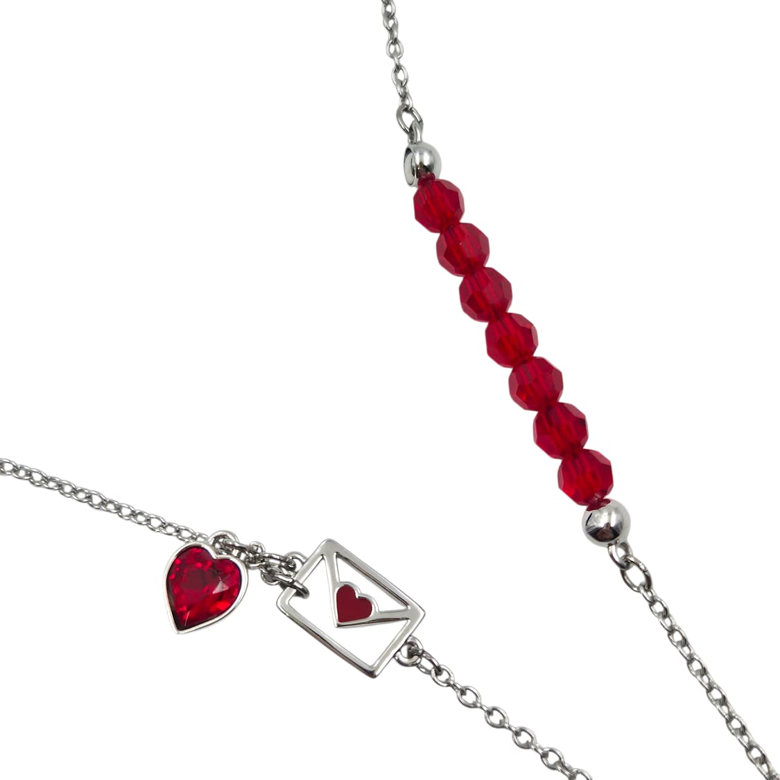 스와로브스키 헬로키티 하트 크리스탈 파베 목걸이 상품이미지5