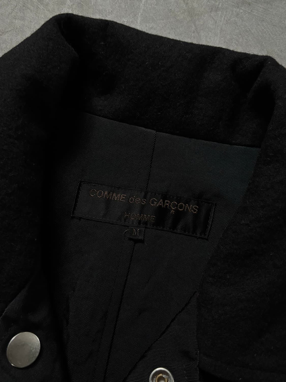 Comme des Garcons  homme 꼼데가르송 옴므 블랙 리버시 상품이미지4
