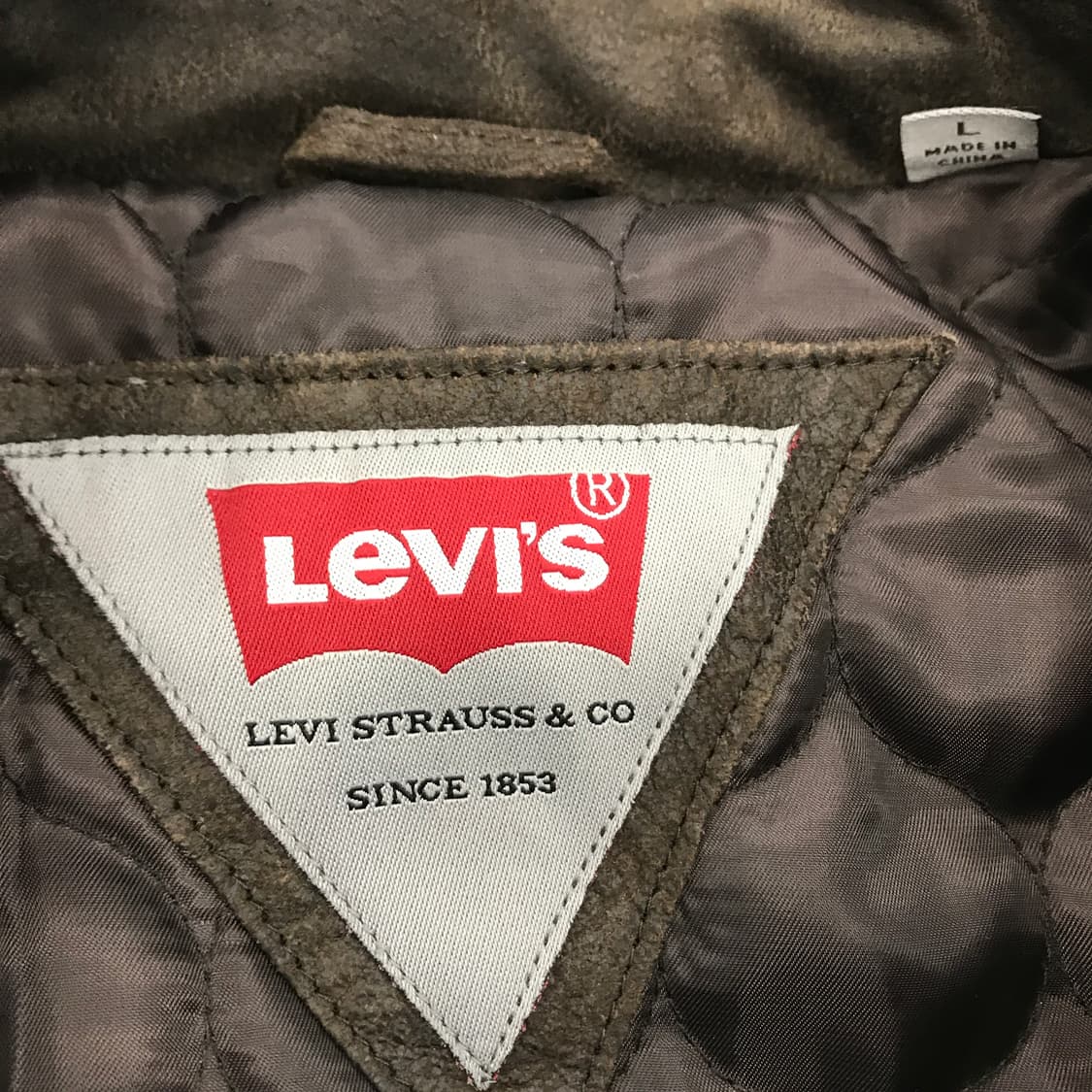 리바이스 스웨이드 리얼레더 가죽자켓 [L] 상품이미지4