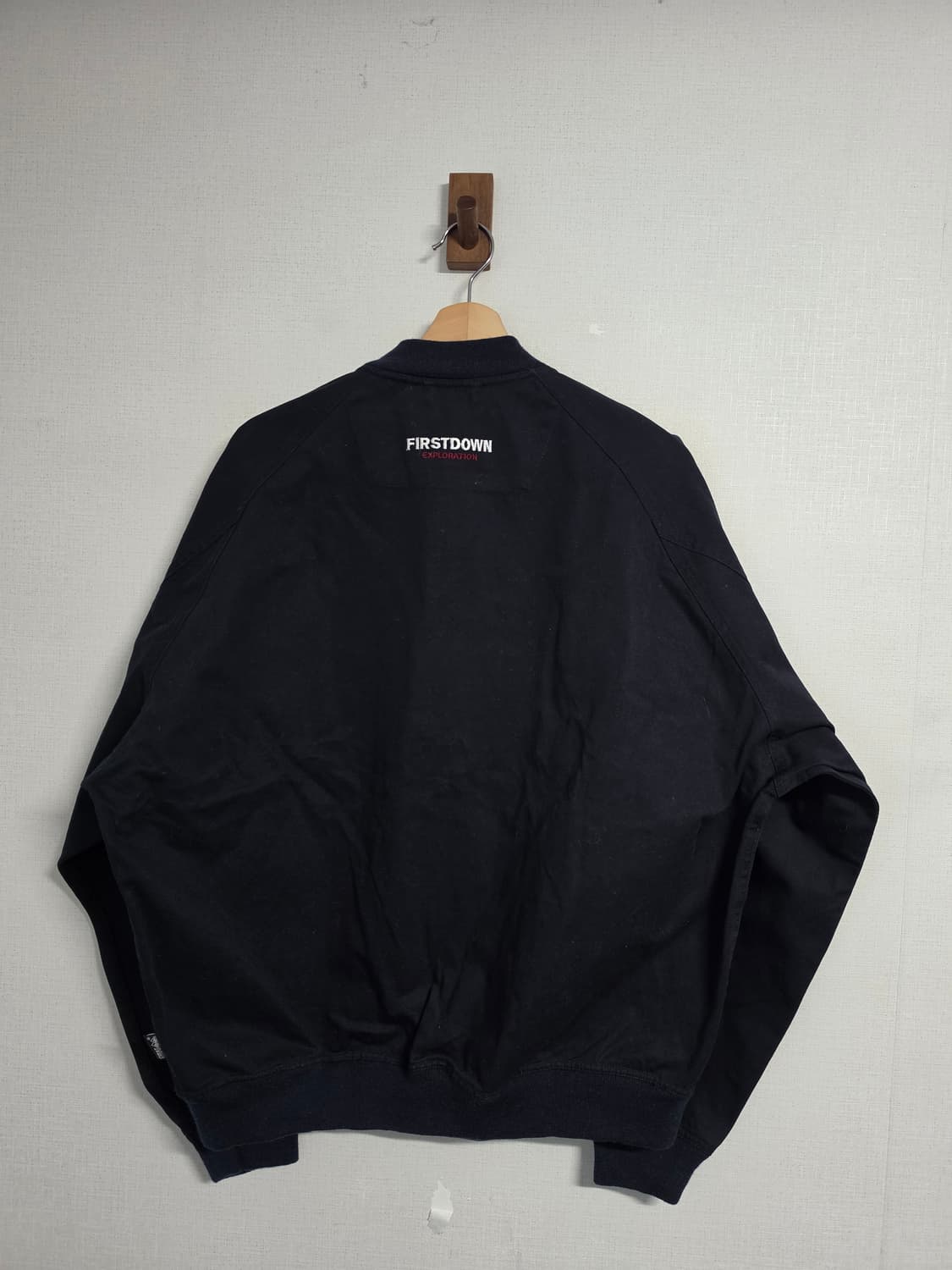 퍼스트 다운 블랙 봄버 자켓 L 상품이미지7