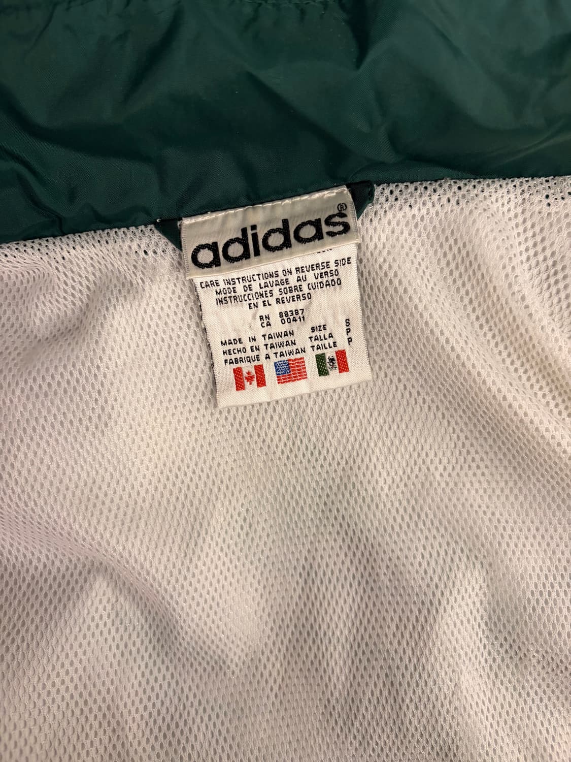 (정품/L) 아디다스 올드스쿨 바람막이 a1 상품이미지4