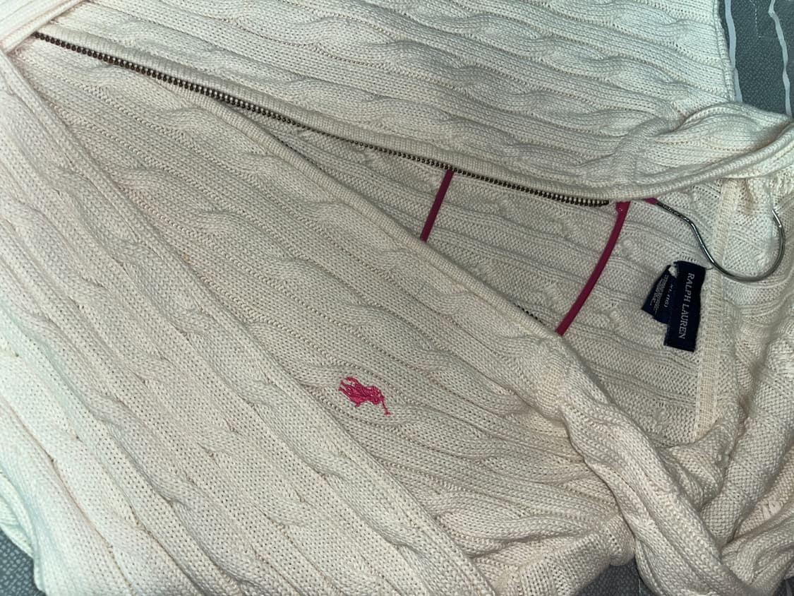 폴로 니트 후드집업(키즈추정)) 상품이미지2