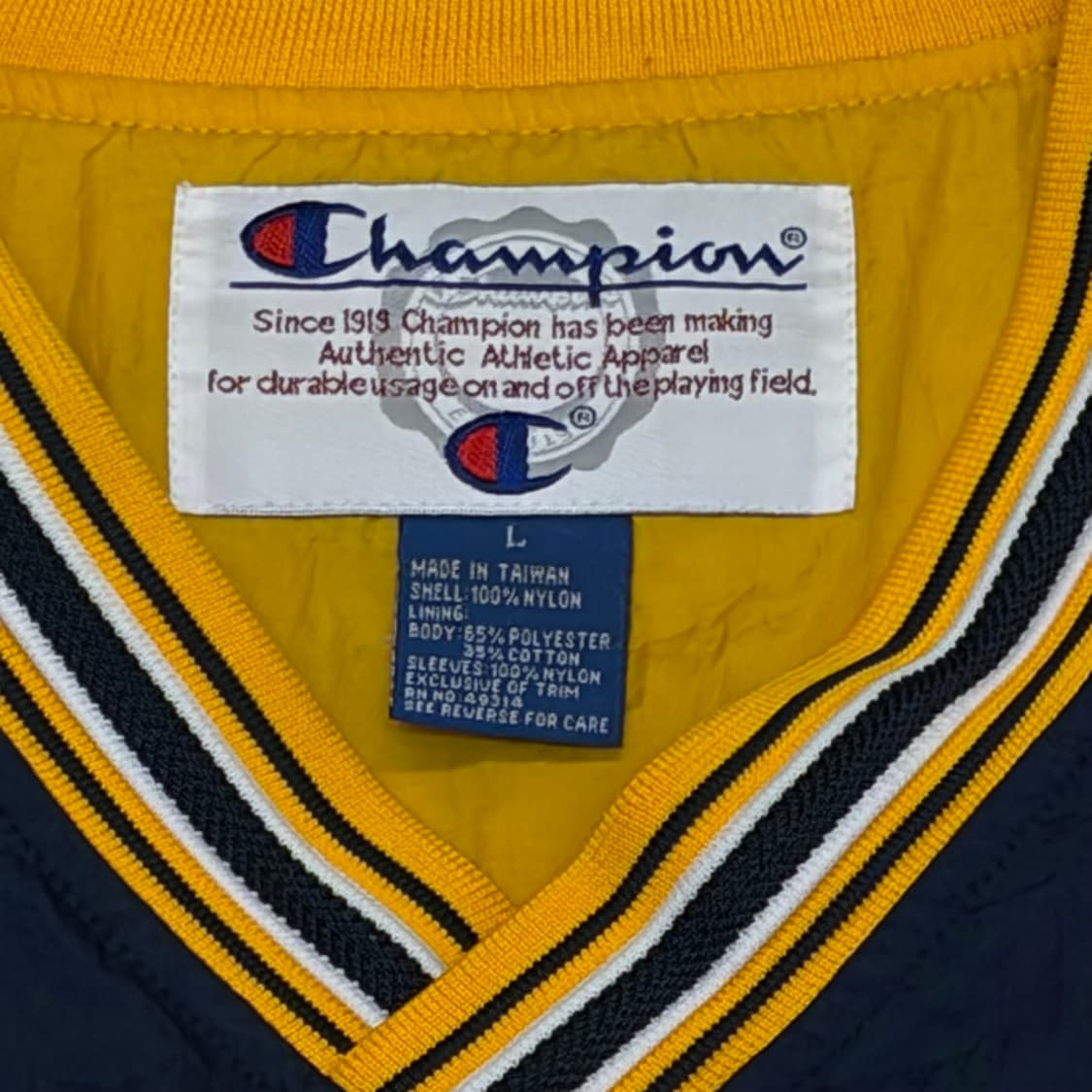 레어 90s 미국 빈티지 챔피언 EMORY 풀오버 바람막이 상품이미지4