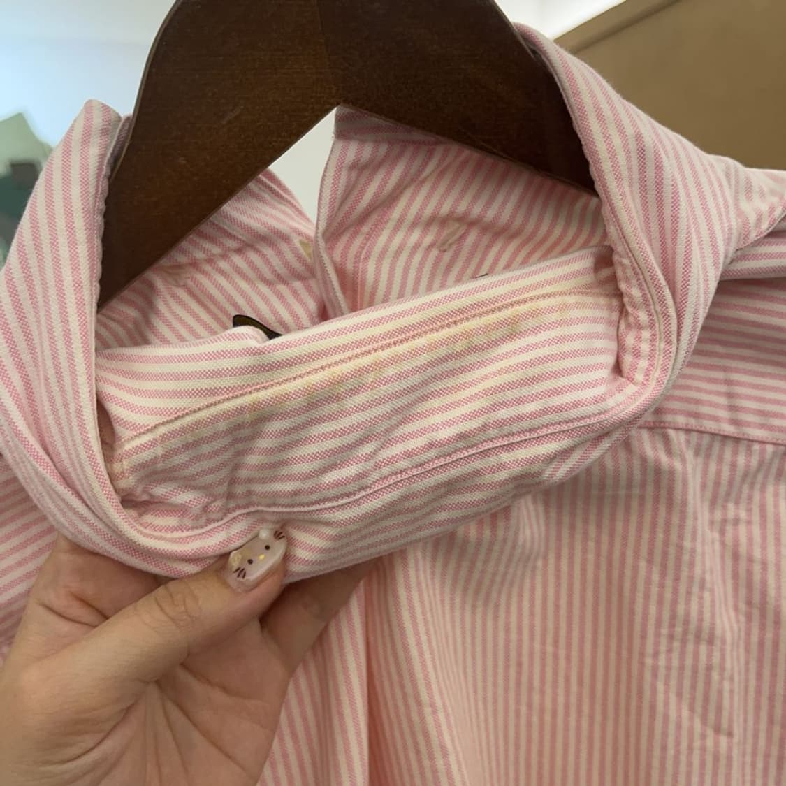 폴로 랄프로렌 멀티포니 스트라이프 긴팔 셔츠 100 C06244 상품이미지5