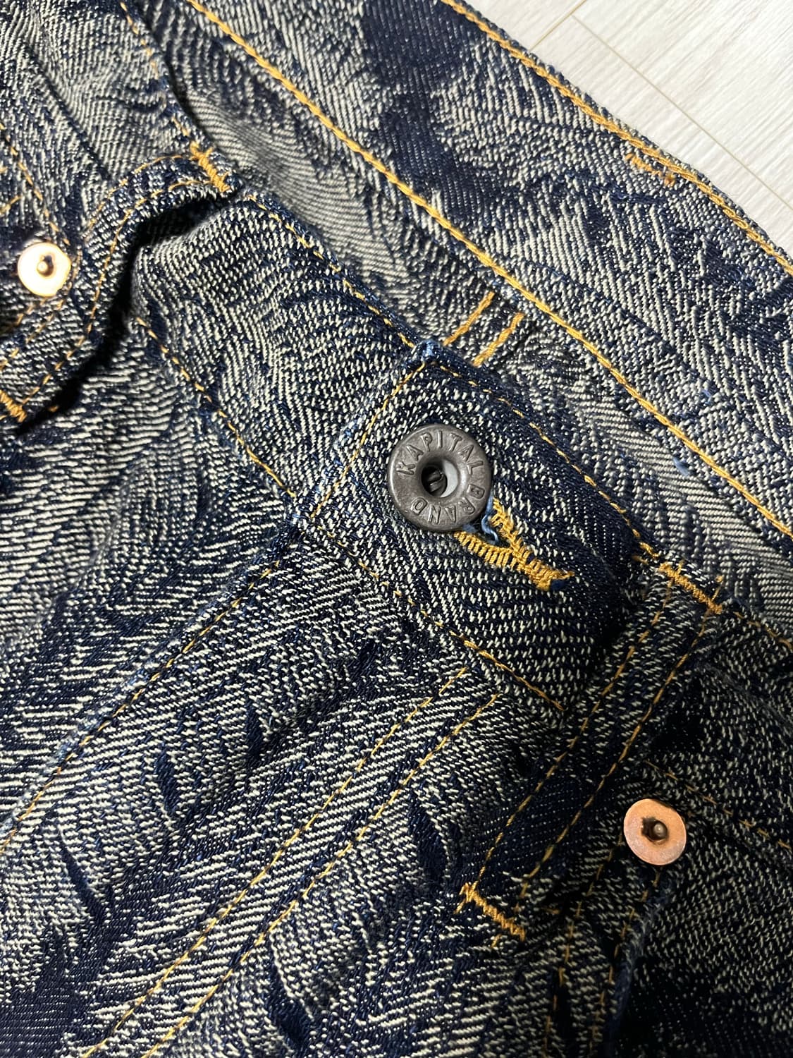 KAPITAL 케피탈 깃털 데님 12oz 32사이즈 상품이미지3