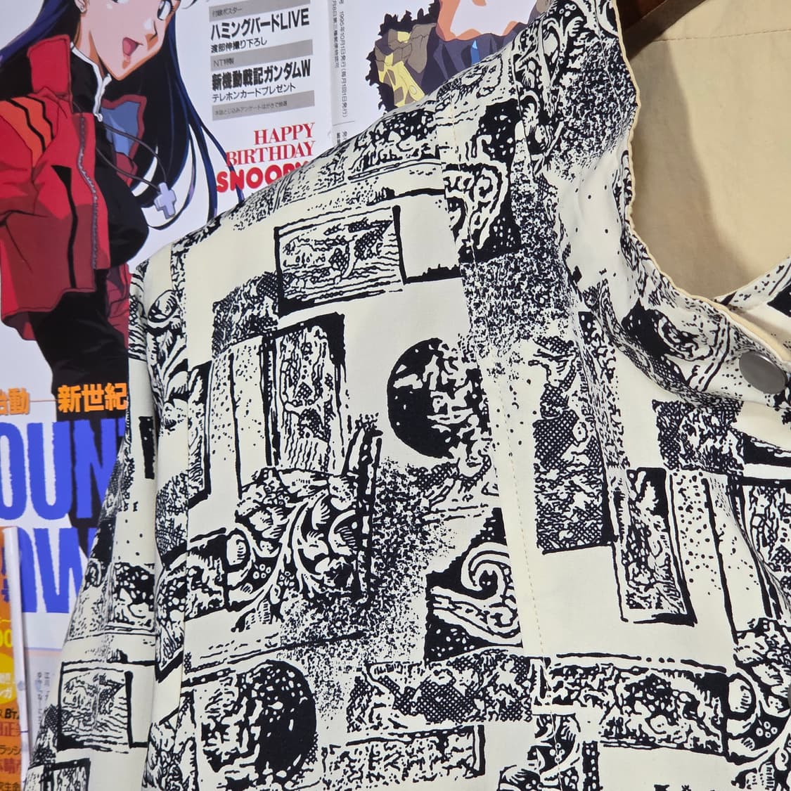 JPN 리버시블 패턴 바람막이 자켓 상품이미지3