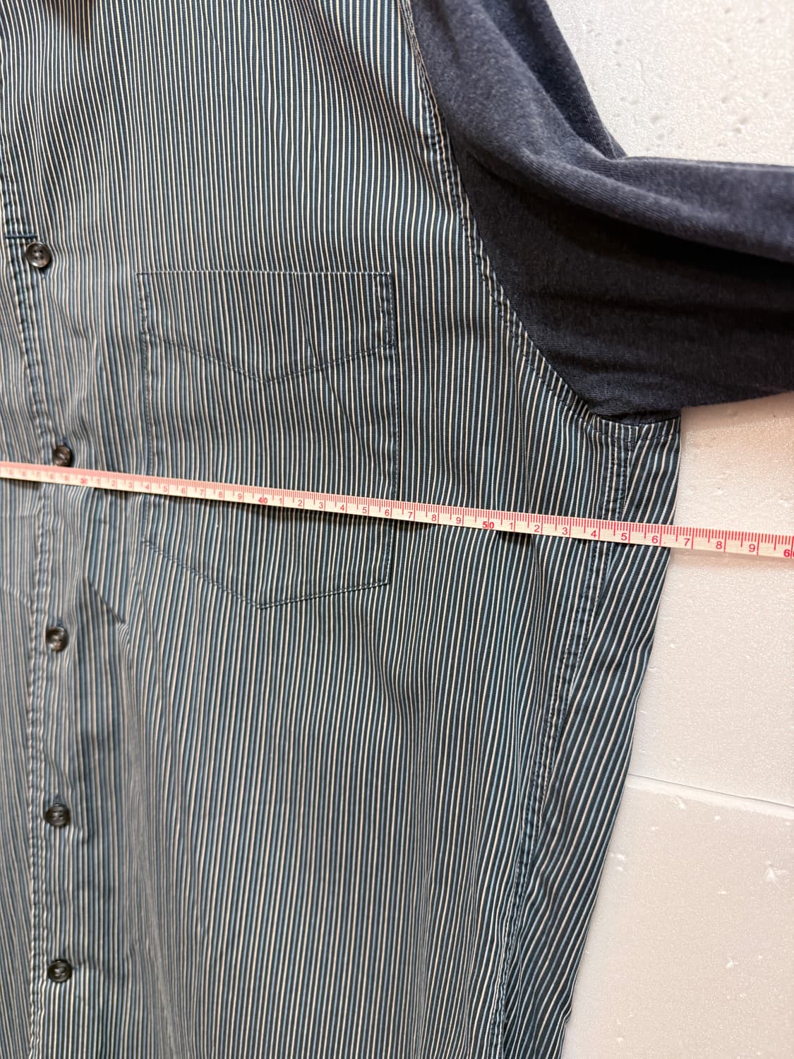 BOSS HUGO BOSS 휴고보스 스트라이프 배색 셔츠 100-105 상품이미지7